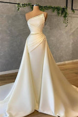 A-line Asymmetrical Beaded Floor-length Open Back Sleeveless Prom Dress-stylesnuggle