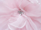 A-line Sweetheart Knee Length Tulle Flower Rhinestone Homecoming Dress-stylesnuggle