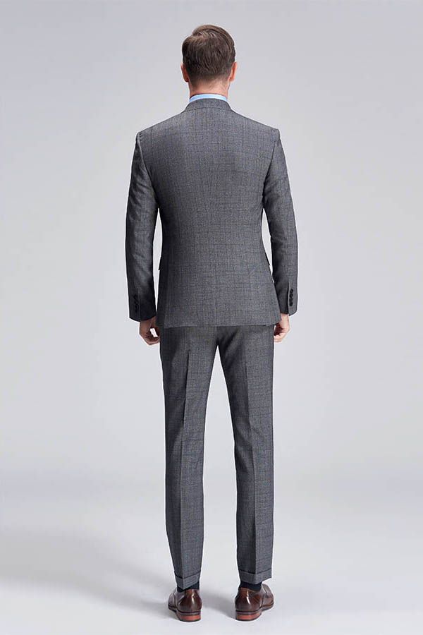 This Advanced Grey Plaid Mens Suits for Business, Peak Lapel Bespoke Suits for Men Sale at stylesnuggle comes in all sizes for prom, wedding and business. Shop an amazing selection of Peaked Lapel Single Breasted Grey mens suits in cheap price.