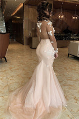 stylesnuggle offers beautiful Appliques Mermaid Lace Prom Dresses V-neck Formal Gowns to fit your style,  body type &Elegant sense. Check out  selection and find the Mermaid Prom Party Gowns of your dreams!