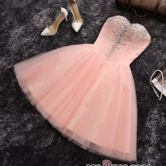 Customizing this New Arrival Beads Sequins Short Homecoming Dresses Sweetheart Coral Pink Hoco Dress BA6909 on stylesnuggle. We offer extra coupons,  make Homecoming Dresses in cheap and affordable price. We provide worldwide shipping and will make the dress perfect for everyone.