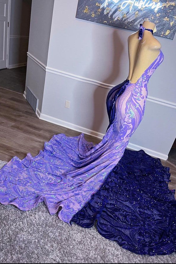 Beautiful Long Mix Colour Sleeveless Mermaid Prom Dress-stylesnuggle