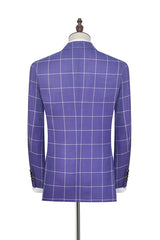 stylesnuggle has various Custom design mens suits for prom, wedding or business. Shop this Check Pattern Patch Pocket Purple Mens Suits, Notch Lapel Formal Suits for Men with free shipping and rush delivery. Special offers are offered to this Purple Single Breasted Notched Lapel Two-piece mens suits.