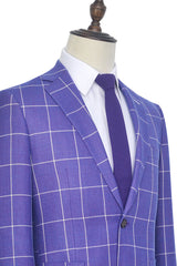 stylesnuggle has various Custom design mens suits for prom, wedding or business. Shop this Check Pattern Patch Pocket Purple Mens Suits, Notch Lapel Formal Suits for Men with free shipping and rush delivery. Special offers are offered to this Purple Single Breasted Notched Lapel Two-piece mens suits.