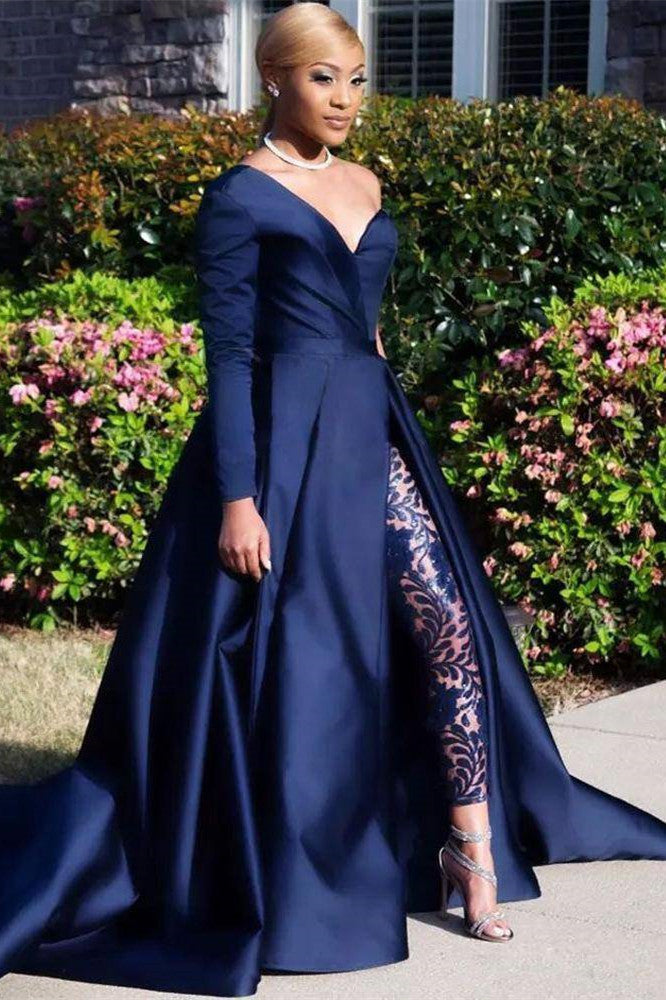 stylesnuggle offers new Chic Asymmetric One Shoulder Satin Prom Dress and Special Style Floor Length Party Dress With Lace Trousers at a cheap price. It is a gorgeous A-line Prom Dresses in Satin,  which meets all your requirement.