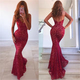 Customizing this New Arrival Chic Backless Mermaid Prom Dresses Long Red V-Neck Sleeveless Evening Dress on stylesnuggle. We offer extra coupons,  make Prom Dresses, Evening Dresses in cheap and affordable price. We provide worldwide shipping and will make the dress perfect for everyone.