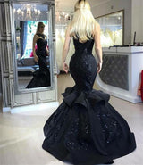 Looking for custom made Chic black mermaid Prom Party Gownslong Prom Party Gowns New Arrival on sale. Free shipping,  high quality,  fast delivery,  made to order dress. Discount price. Affordable price. stylesnuggle.