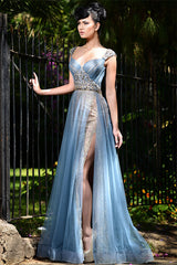 Customizing this New Arrival Chic slit long evening dresses cheap On Sale on stylesnuggle.com. We offer extra coupons,  make dresses in cheap and affordable price. We provide worldwide shipping and will make the dress perfect for everyone.