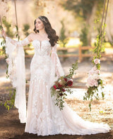 Wanna know where to get a perfect dress for your event? stylesnuggle is a good place to get this sweetheart lace wedding dress, high quality promised.