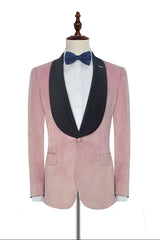 stylesnuggle has various cheap mens suits for prom, wedding or business. Shop this Custom design Pink Wedding Tuxedos, Black Silk Shawl Lapel Marriage Suits for Men with free shipping and rush delivery. Special offers are offered to this Pink Single Breasted Shawl Lapel Two-piece mens suits.