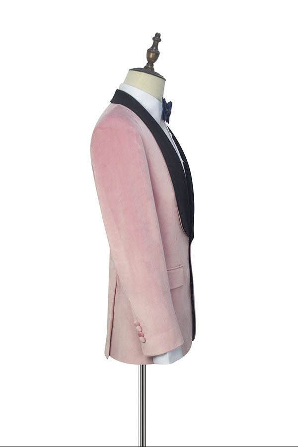 stylesnuggle has various cheap mens suits for prom, wedding or business. Shop this Custom design Pink Wedding Tuxedos, Black Silk Shawl Lapel Marriage Suits for Men with free shipping and rush delivery. Special offers are offered to this Pink Single Breasted Shawl Lapel Two-piece mens suits.