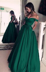 stylesnuggle custom made Elegant Off-the-Shoulder Evening Dress New Arrival Green Long Prom Dress,  we sell dresses On Sale all over the world. Also,  extra discount are offered to our customers. We will try our best to satisfy everyone and make the dress fit you.