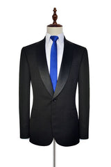 stylesnuggle has various Custom design mens suits for prom, wedding or business. Shop this Fashion Small Check Pattern Jacquard Wedding Suits for Groom, Black Mens Marriage Suits with free shipping and rush delivery. Special offers are offered to this Black Single Breasted Shawl Lapel Two-piece mens suits.