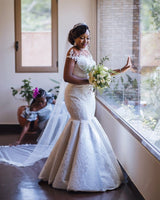 Wanna get a perfect dress for big day? stylesnuggle custom made this Classic Glamorous Off-the-Shoulder Wedding Dresses for you, fast delivery worldwide.