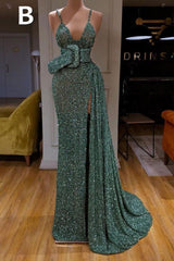 Looking for Prom Dresses in Mermaid style,  and Gorgeous work? stylesnuggle has all covered on this elegant Glitter Off-the-Shoulder Slim Mermaid Prom Party GownsSleeveless Mermaid Evening Gowns.