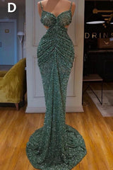 Looking for Prom Dresses in Mermaid style,  and Gorgeous work? stylesnuggle has all covered on this elegant Glitter Off-the-Shoulder Slim Mermaid Prom Party GownsSleeveless Mermaid Evening Gowns.