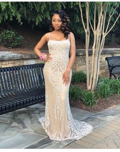 Looking for Prom Dresses in Stretch Satin,  Mermaid style,  and Gorgeous work? stylesnuggle has all covered on this elegant Gorgeous Beading Appliques Spaghetti Lace-up Long Mermaid Evening Dresses.