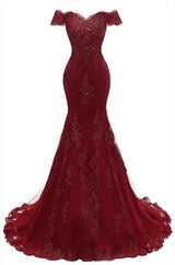 stylesnuggle custom made Gorgeous Burgundy Prom Party Gowns| New Arrival Mermaid Lace Evening Gowns. We offer extra coupons,  make in cheap and affordable price. We provide worldwide shipping and will make the dress perfect for everyone.