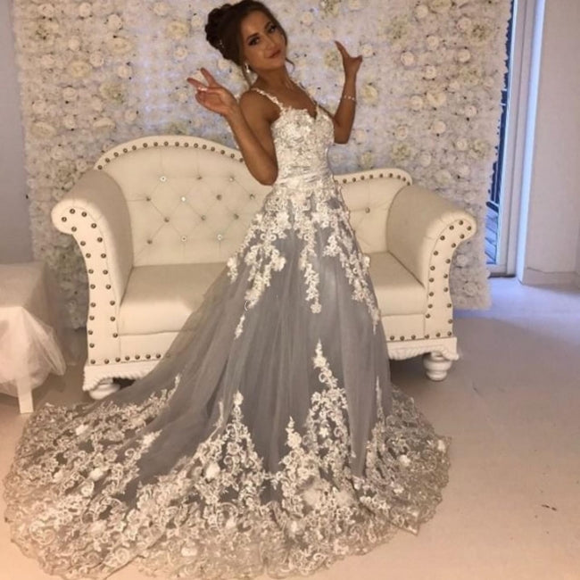 Gorgeous Sleeveless Sweetheart Prom Dresses With Lace Long-stylesnuggle