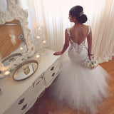 stylesnuggle custom made this mermaid wedding dresses, vintage wedding dress in high quality at factory price, offer extra discount and make you the most beautiful one in the party.