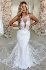 This Lace Straps Mermaid Wedding Dresses Bandage Appliques Bridal Gowns at stylesnuggle comes in all sizes and colors. Shop a selection of formal dresses for special occasion and weddings at reasonable price.