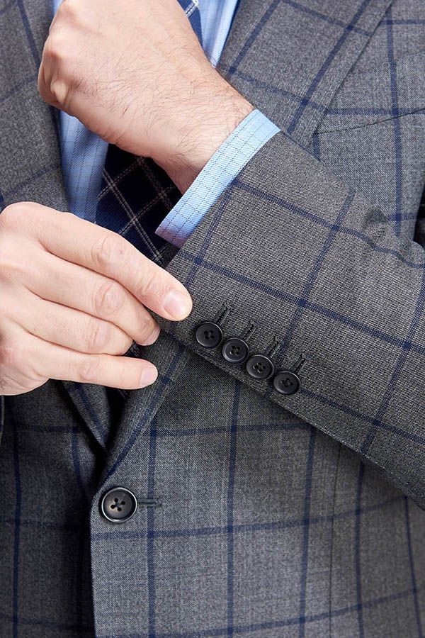 stylesnuggle made this Large Checked Decent Dark Grey Mens Suits Sale with rush order service. Discover the design of this Grey Plaid Single Breasted Notched Lapel mens suits cheap for prom, wedding or formal business occasion.