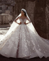 stylesnuggle Offer you this Luxurious Beading Floral Bridal Gowns at factory price, extra coupons to save you a heap.