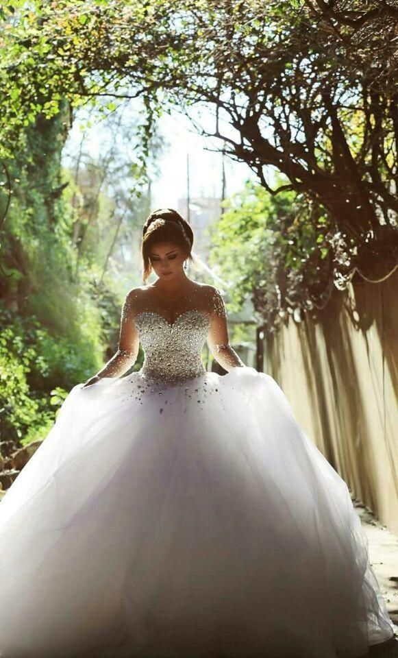 Check out this Luxurious Crystals Beading Long Sleevess Ball-Gown Wedding Dresses at stylesnuggle.com, extra coupons to save you a heap.