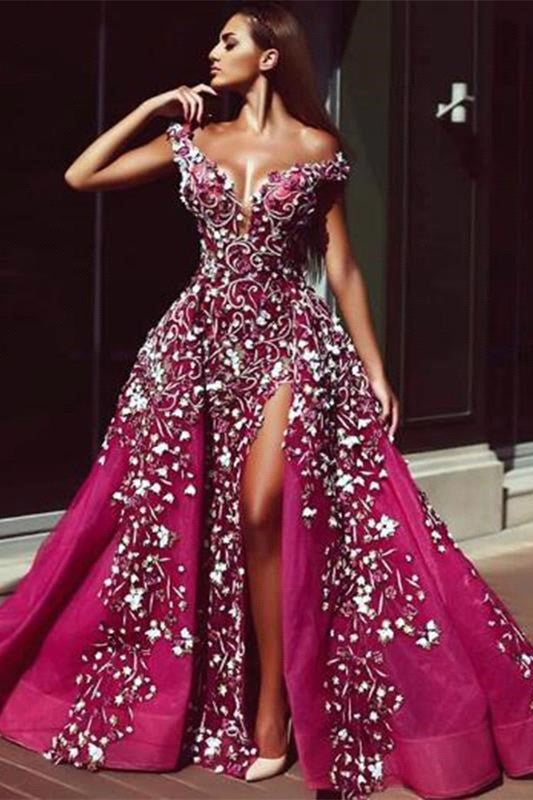 stylesnuggle offers Luxurious Fuchsha Sparkle Sequin Off-the-shoulder Overskirt Evening Dress On Sale at an affordable price from Tulle to A-line Floor-length skirts. Shop for gorgeous Sleeveless Prom Dresses collections for your big day.