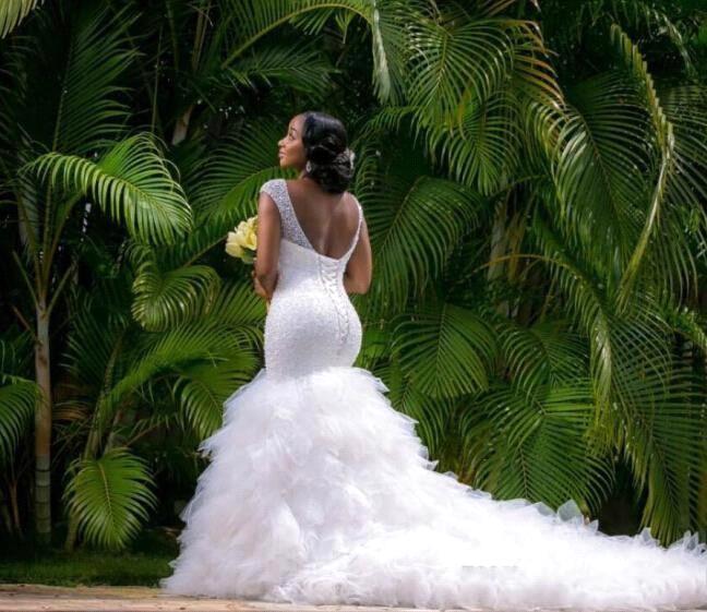 stylesnuggle custom made this wedding dress with beading in high quality at factory price, we sell dresses online all ove the world. Also, extra discounts are offered to our customs. We will try our best to satisfy everyone