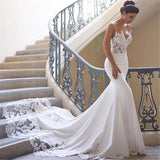 stylesnuggle custom made this Modern Spaghetti Strap Wedding Dress for you. Free shipping and fast delivery worldwide.