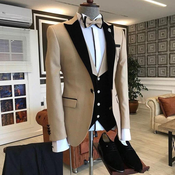 Buy New in One Button Slim Fit Men Suits for men from stylesnuggle. Huge collection of Peaked Lapel Single Breasted Men Suit sets at low offer price &amp; discounts, free shipping &amp; made. Order Now.