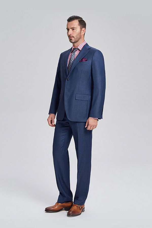 stylesnuggle has various Custom design mens suits for prom, wedding or business. Shop this Notch Lapel Flap Pocket Navy Blue Mens Business Suits with free shipping and rush delivery. Special offers are offered to this Navy Single Breasted Notched Lapel Two-piece mens suits.