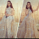 Customizing this New Arrival Silver Beading Lace Appliques Chic Sleeveless Prom Dresses Overskirt Champagne Evening Gown on stylesnuggle. We offer extra coupons,  make Prom Dresses, Evening Dresses in cheap and affordable price. We provide worldwide shipping and will make the dress perfect for everyone.