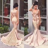 Customizing this Pink Lace-Appliques Mermaid Sleeveless Prom Dresses on stylesnuggle. We offer extra coupons,  make in cheap and affordable price. We provide worldwide shipping and will make the dress perfect for everyone.