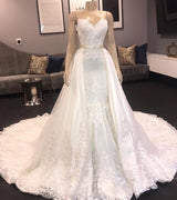 Any idea of dress for your big day? stylesnuggle has all covered on this Sweetheart Mermaid Court Train Wedding Dresses.Fast delivery worldwide.