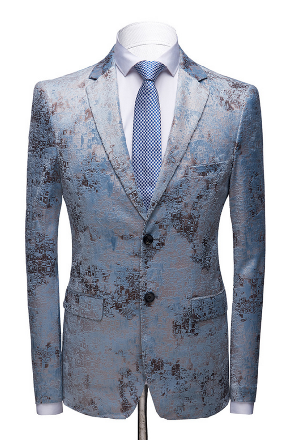 This Printing Men Marriage Suits, Blue Wedding Tuxedos with White Pants at stylesnuggle comes in all sizes for prom, wedding and business. Shop an amazing selection of Notched Lapel Single Breasted Blue mens suits in cheap price.