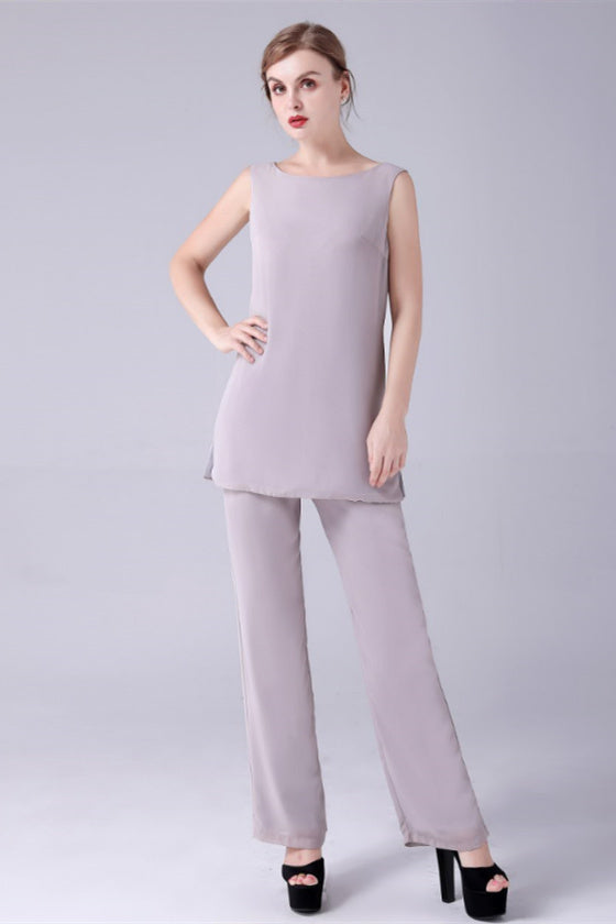 Sleeveless strap jewel casual mother's suit-stylesnuggle