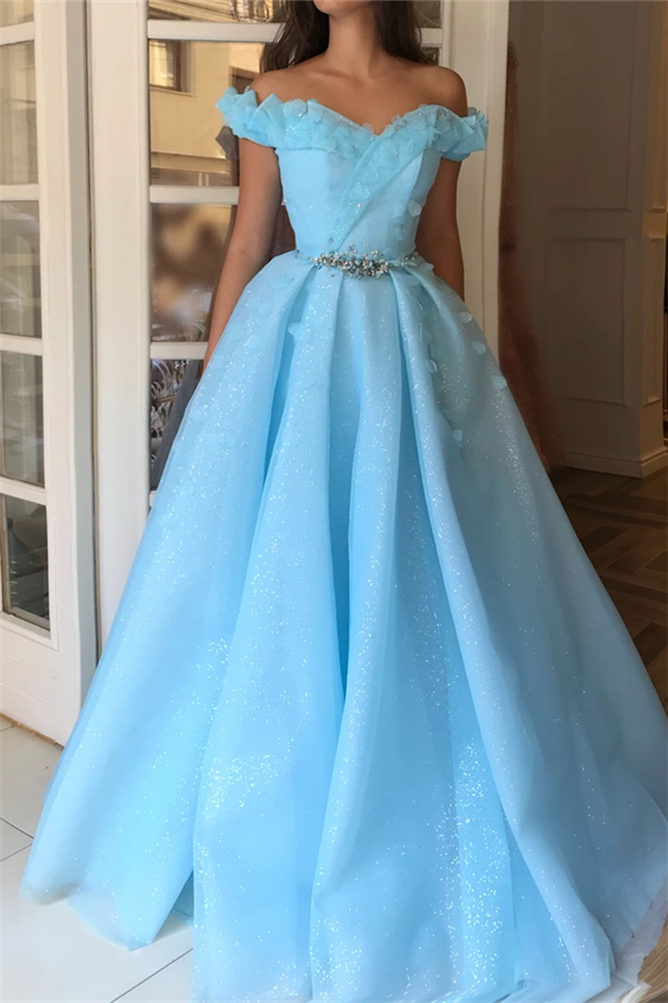 Discover your sparkle long cheap prom dresses at stylesnuggle,  making you look glam in the prom night,  available in full size range. Try Sparkle Sequins Off-the-Shoulder Prom Party Gowns| Charming Sweetheart Sleeveless Beading Long Prom Party Gowns