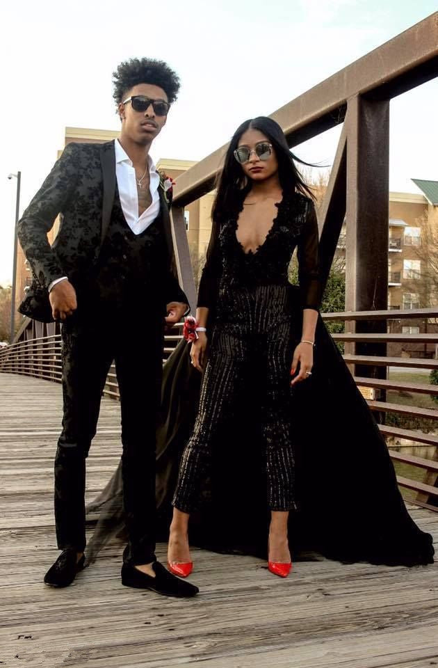 stylesnuggle offers new Special V-neck Long Sleevess Lace Prom dresses with Sequins Trousers Floor Length Evening Gowns With Zipper at cheap prices. It is a gorgeous Two Pieces Prom Dresses, Evening Dresses in Satin, Lace,  which meets all your requirement.