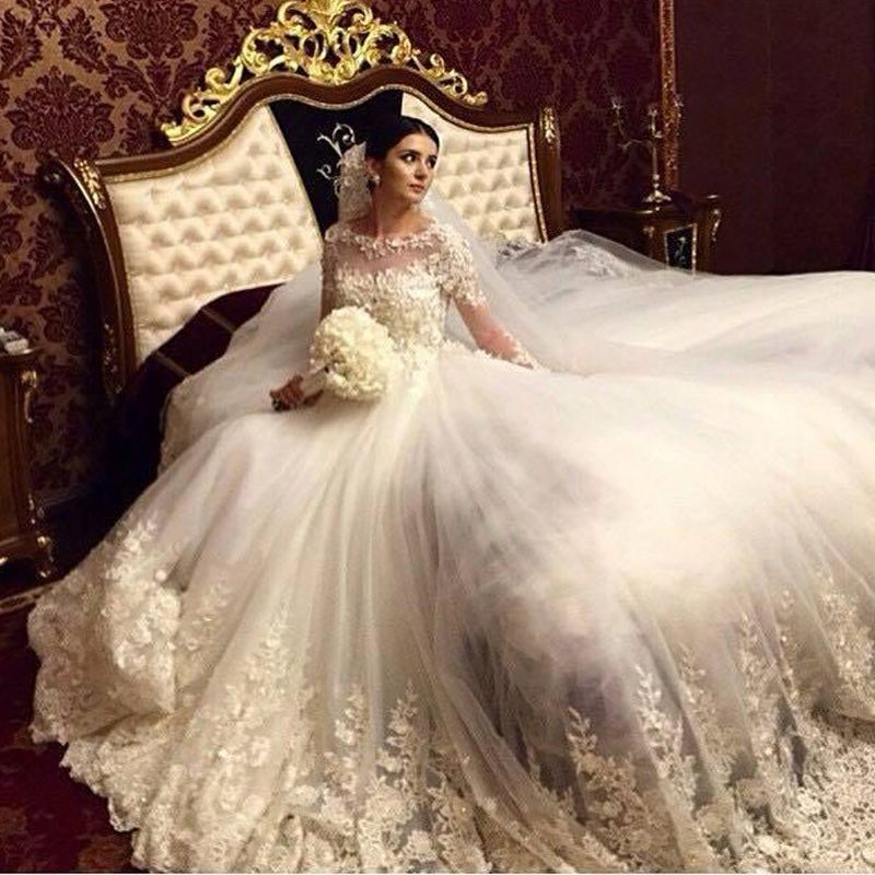 stylesnuggle custom made this court train wedding dress, princess wedding dress in high quality at factory price, offer extra discount and make you the most beautiful one in the party.