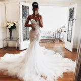 Custom made this latest Modern lace mermaid wedding dress on stylesnuggle.com. We offer extra coupons, make dresses at affordable price. We provide worldwide shipping and will make the dress perfect for everyoneone.