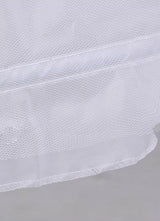 Tulle Ivory A Line Layer 3 Hoop Wedding Petticoat-stylesnuggle