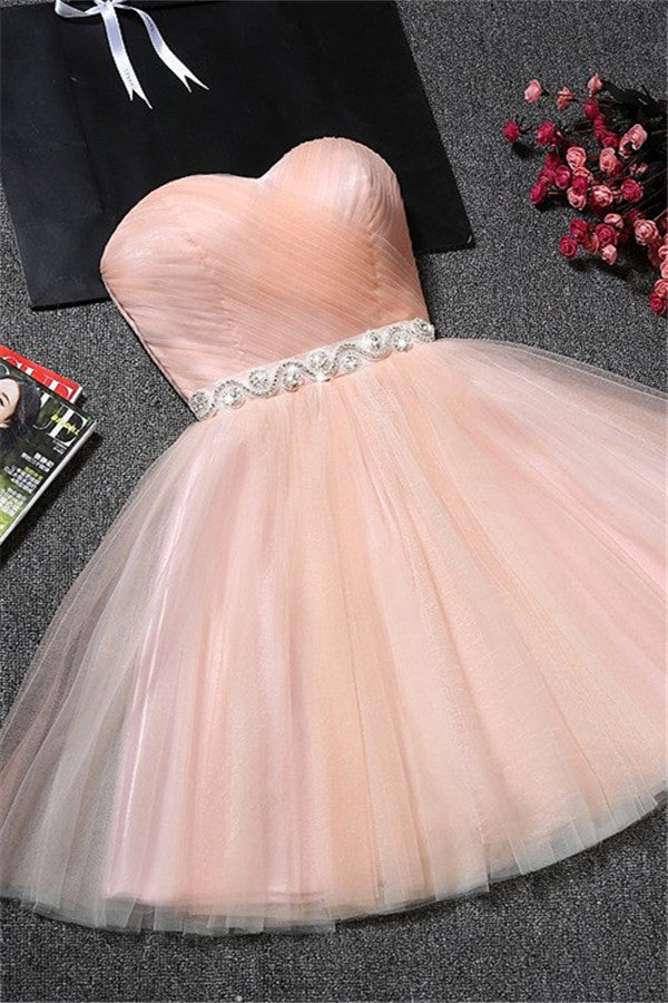 Customizing this New Arrival Tulle Ruffles Pink Homecoming Dress Sweetheart Short Hoco Dress on stylesnuggle. We offer extra coupons,  make Homecoming Dresses in cheap and affordable price. We provide worldwide shipping and will make the dress perfect for everyone.