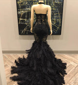 stylesnuggle offers Unique Lace Appliques Halter Feather Prom Dresses Sleeveless Alluring Fit and Flare Evening Gowns On Sale at an affordable price from to Mermaid skirts. Shop for gorgeous Sleeveless prom dresses collections for your big day.