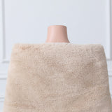 Warp knitted wool round hole mid-length imitation wool wedding shawl-stylesnuggle