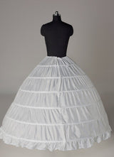 White Taffeta Full Gown Slip Bridal crinoline Wedding Petticoat-stylesnuggle