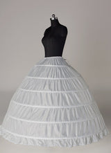 White Taffeta Full Gown Slip Bridal crinoline Wedding Petticoat-stylesnuggle